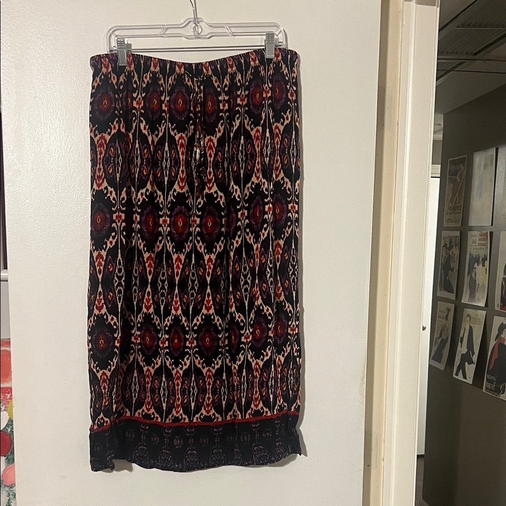 Boho maxi skirt. 100% rayon